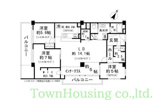 碑文谷マンションの物件間取画像